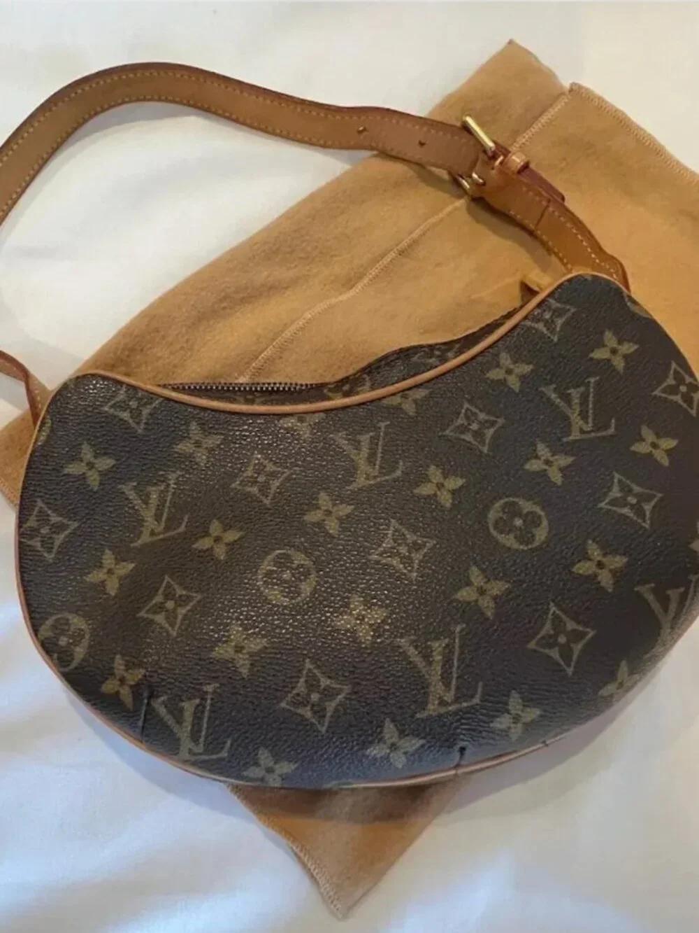 Louis Vuitton Monogram Croissant PM Shoulder Bag